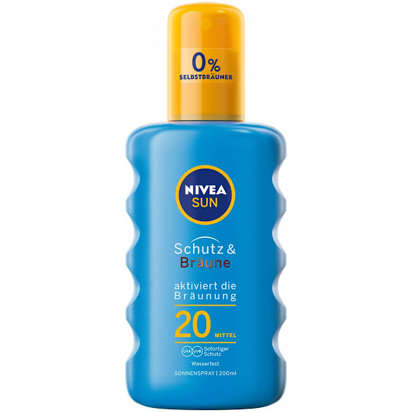 Nivea Sol Spray Solkräm/ Skyddsfaktor 20/ 200 ml (IMPORT FRÅN TY