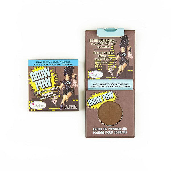 The Balm Brow Pow Ögonbrynspulver/ Ljusbrun/ 1.2g