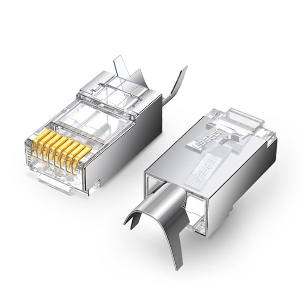 Ugreen 10x Modulär RJ45 Kontakt 8P8C Cat 6A/7 (70316)