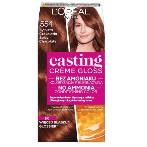 L'oreal Casting Hårfärg 554 Eldig Choklad