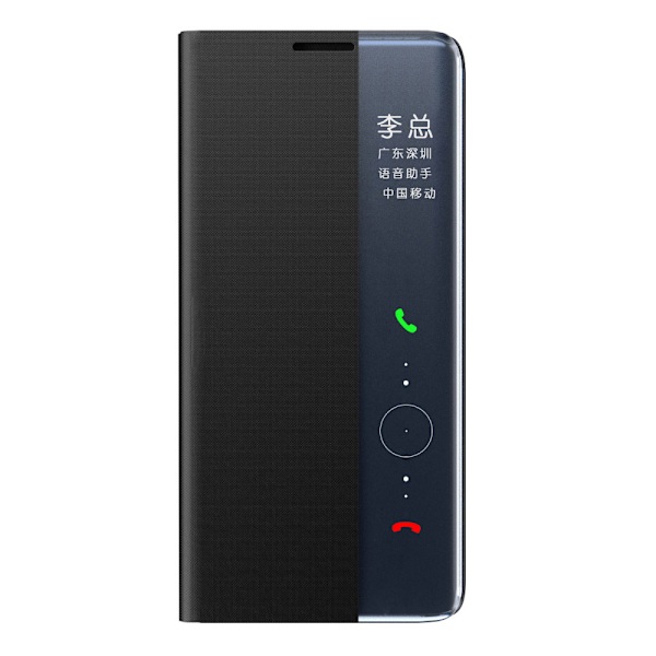 Samsung Galaxy A03s Svart Fodral med Stativfunktion - Sleep Case