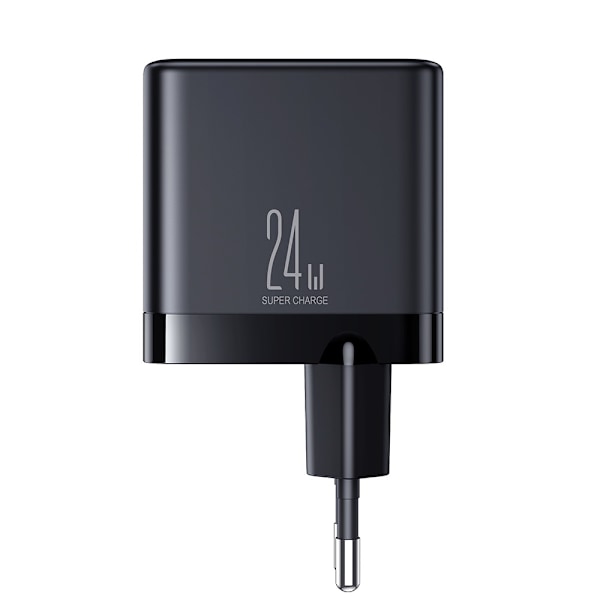 Joyroom JR-TCN03 Väggladdare med 4xUSB-A/ 24W/ 4.8A - Svart