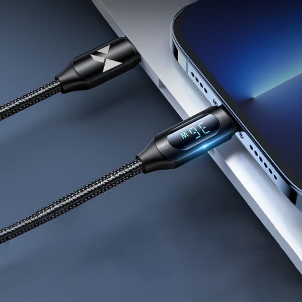 Wozinsky WUCLC1 USB-C till Lightning Kabel 36W 480Mb/s 1m - Svar