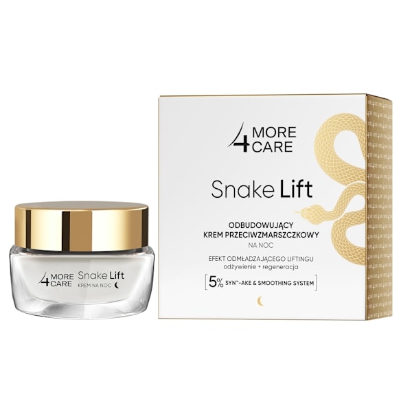 More4Care Snake Lift Återställande Nattkräm mot Rynkor/ 50 ml