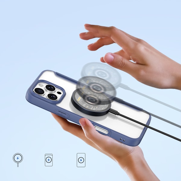 Dux Ducis Skin X Pro Fodral för iPhone 16 Pro Max med MagSafe oc