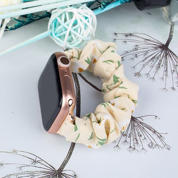 Elastiskt Textilarmband för Apple Watch 7/6/5/4/3/2/SE (45/44/42