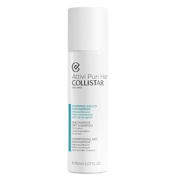 Collistar Attivi Puri Kuivasampoo, jossa on niasiiniamidia, 150 ml