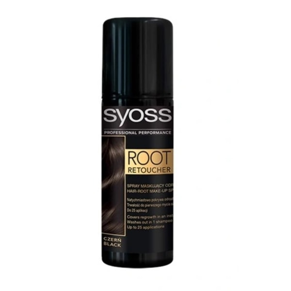 Syoss Täckningspray för Utväxtmaskering i Svart - 120ml
