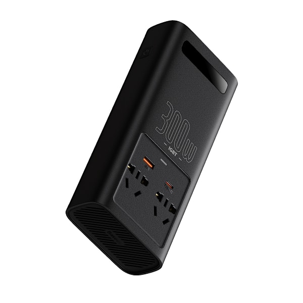 Baseus IGBT Bilströmomvandlare Inverter 300W 220V (CN/EU-kontakt