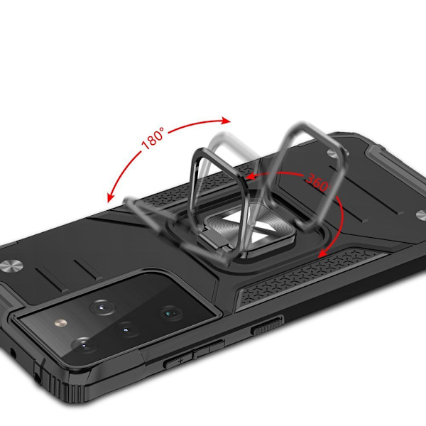 Wozinsky Hybrid Skal med Stötskydd & Magnetiskt Stöd för Samsung
