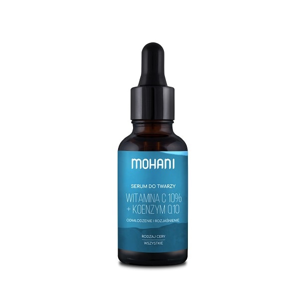 Ansiktslyftande och uppfriskande Mohani Serum med 10% C-vitamin