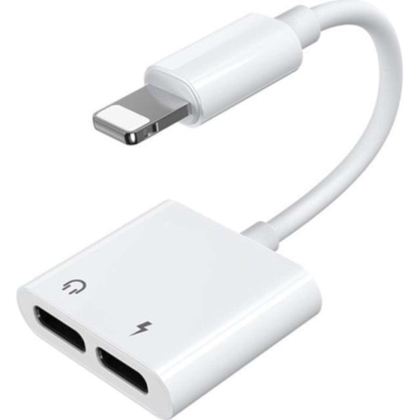 Joyroom S-Y104 Hörlursadapter - Lightning till 2x Lightning - Vi