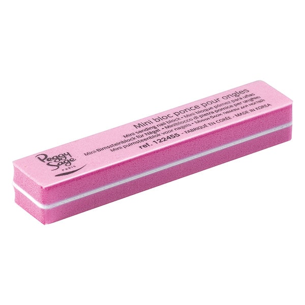 Nagelpolerblock/ Tvåsidig Mini - Peggy Sage