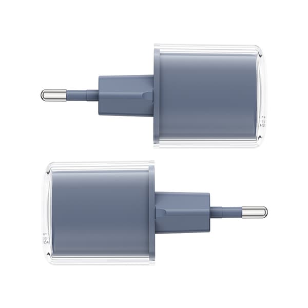 Acefast A53 PD 30W GaN USB-C Laddare med Display - Grå