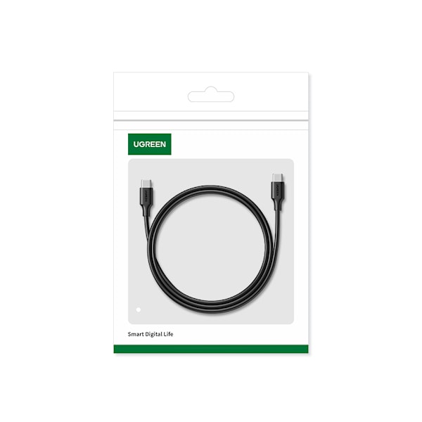 Ugreen US562 USB-C till USB-C Kabel PD QC 100W 5A 480Mb/s 1/5m S