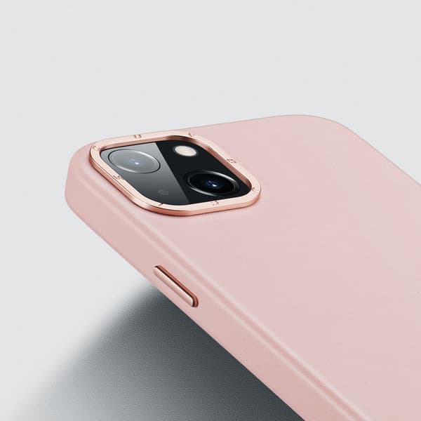 Dux Ducis Grit elegant konstläderfodral för iPhone 14 Plus med M