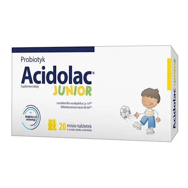 Syrozym Junior - Multivitamin med Chokladsmak - 20 Tabletter