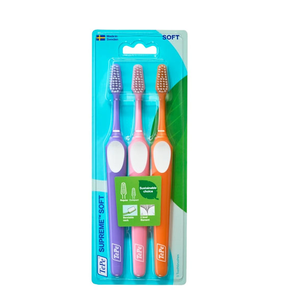 TePe Överlägsen Tandborste Mjuk/ 3-pack