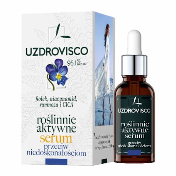 Uzdrovisco Violetta Växtbaserat Aktivt Serum mot Brister/ 30 ml