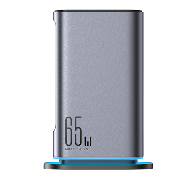 Joyroom JR-TCM02 Multiladdare GaN 65W EU 4x USB-C 2x USB-A - Mör