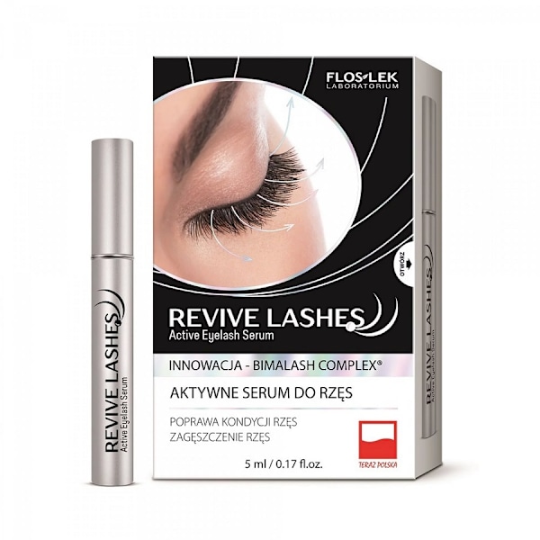 Flos-Lek Ögonfransserum 5 ml - Revive Lashes Serum för Stimuleri