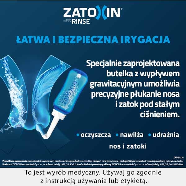 Nässköljningsset Zatoxin/ komplett för näs- och bihålesköljning/
