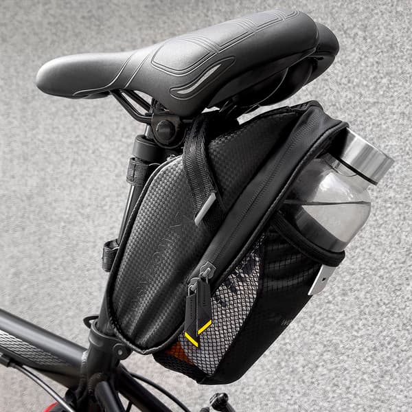 Wozinsky cykelväska under sadel 1/5 L svart (WBB20BK)