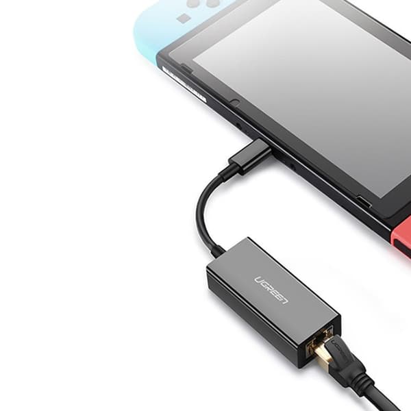 Ugreen Externt Nätverkskort RJ45 - USB Typ C (1000 Mbps/1 Gbps)