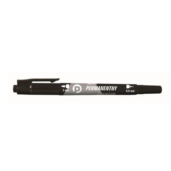 Dual-Sided Permanent Black Markers