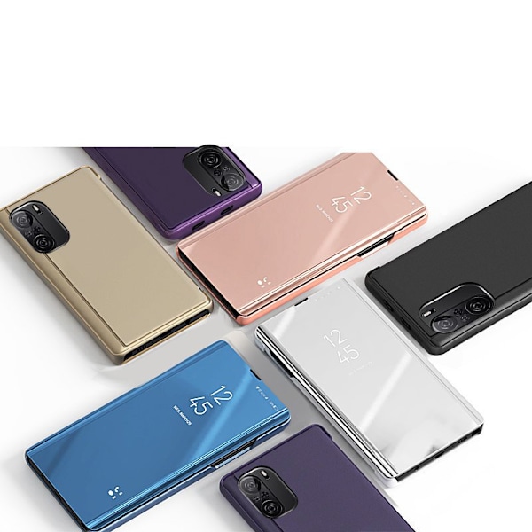 Fodral Clear View med Flip Cover för Xiaomi Redmi K40 Pro+/K40 P