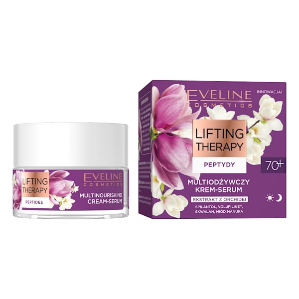Eveline Cosmetics Monitehoinen Kosteuttava Seerumi 70+, 50 ml