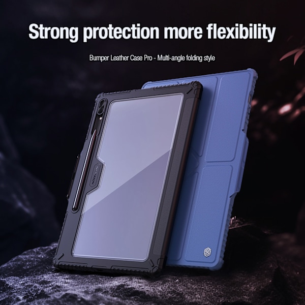 Nillkin Bumper Läderfodral Pro för Samsung Galaxy Tab S9+ - Svar