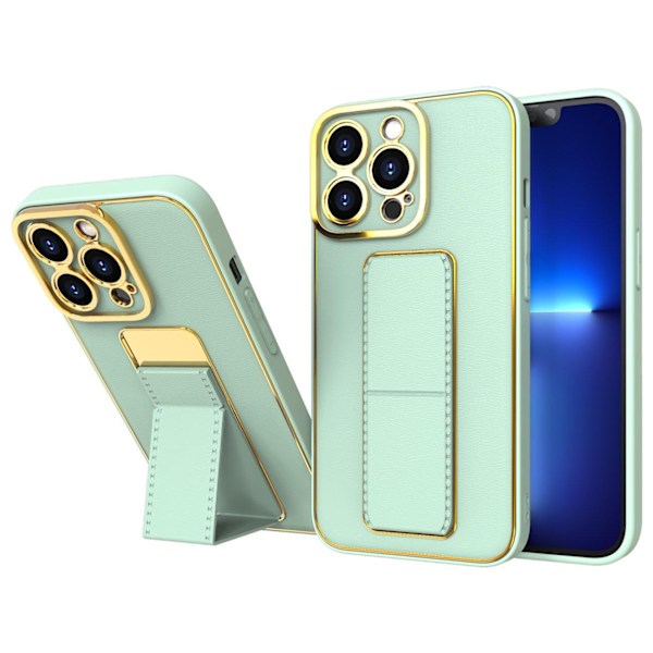 iPhone 13 Pro Max Ställbart Fodral med Stöd - Grön