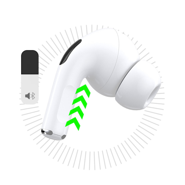 Dudao U19 True Wireless Bluetooth 5.3 Hörlurar med LED-skärm - V