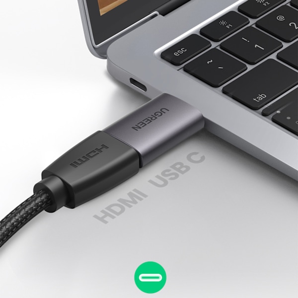 Ugreen US320 USB-C till HDMI Adapter - Grå