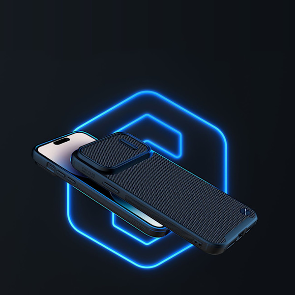 Nillkin Textured S Skal till iPhone 14 Pro Grön – Robust Skydd m