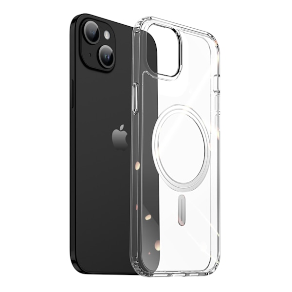 Skyddsfodral med MagSafe för iPhone 15 Plus - Transparent Dux Du