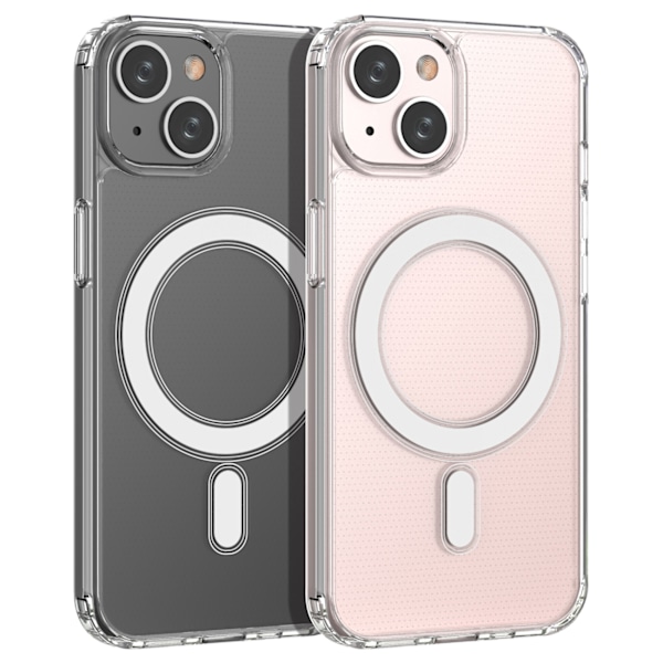 Magnetiskt transparent Clear Case med MagSafe för iPhone 14 med