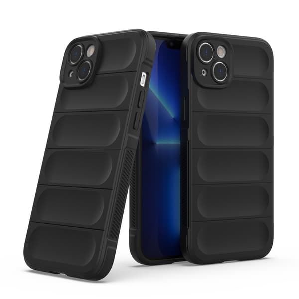 Skyddande Blått Fodral för iPhone 14 Plus - Flexibelt och Slagfa