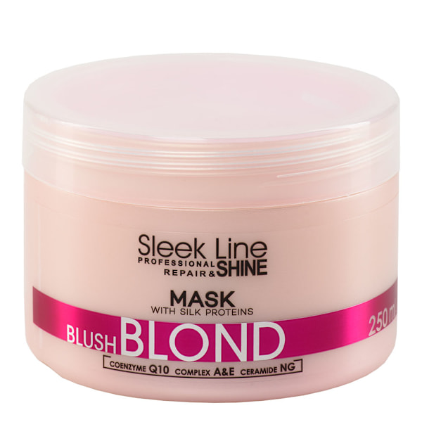 Stapiz Sleek Line Blush Blond Silkesmask för blont hår/ 250ml