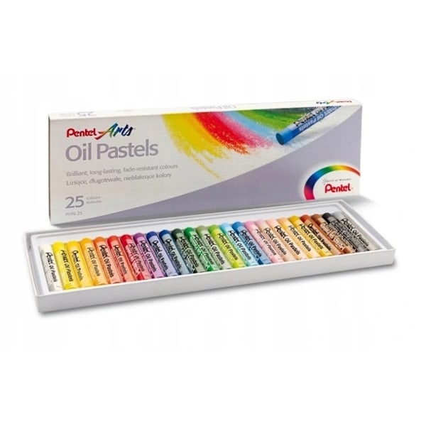 Pentel/ Oljepastellkritor/ 25 färger