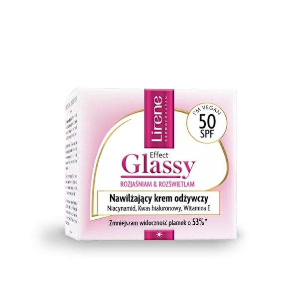 Lirene Effekt Glassy Närande Fuktkräm med SPF 50/ 50 ml