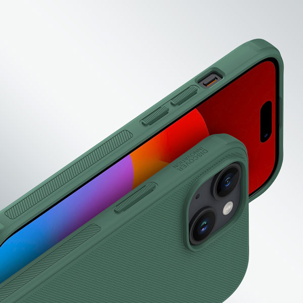 Förstärkt skyddsfodral för iPhone 15 Pro - Nillkin Super Frosted