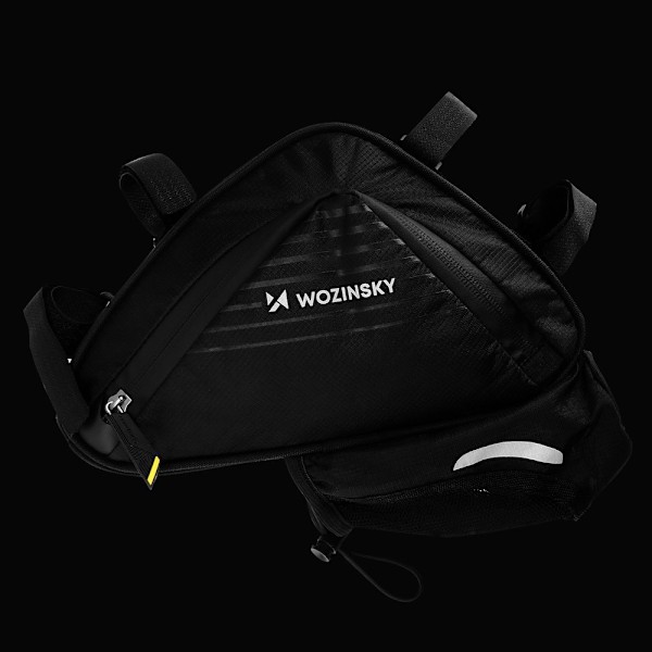 Wozinsky Cykelramväska 1/5L Svart (WBB23BK)