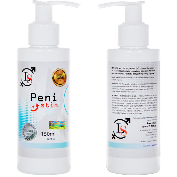 Love Stim Erektions- och Förstoringsgel för Män/ 150 ml