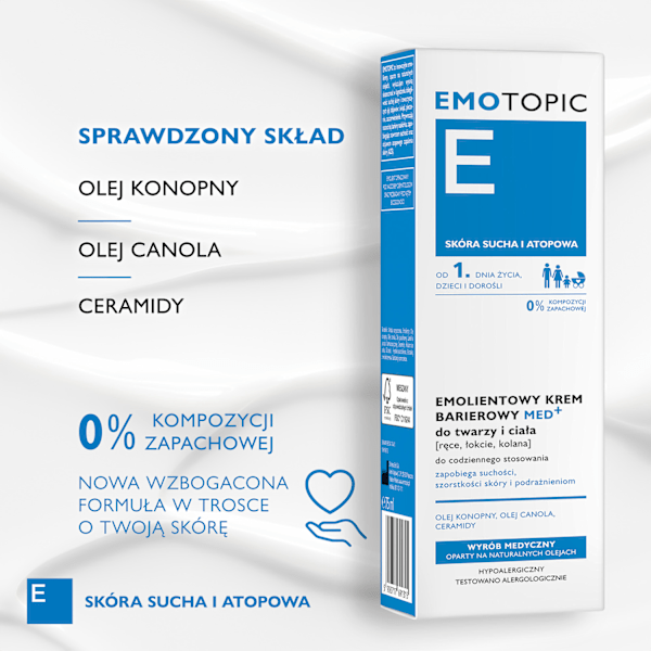 Emotopic Barriärkräm för Känslig Hud/ 75ml