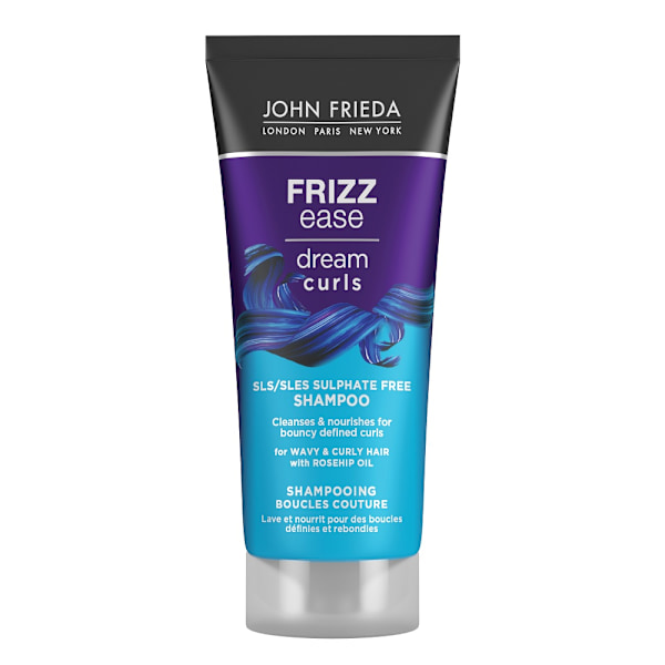 John Frieda Frizz Ease Unelmakaaret Shampoo, kiharat hiukset, 75 ml