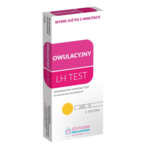 Ägglossningstest Pack - 5 LH Testare/ Exakt Fertilitetsdetektion