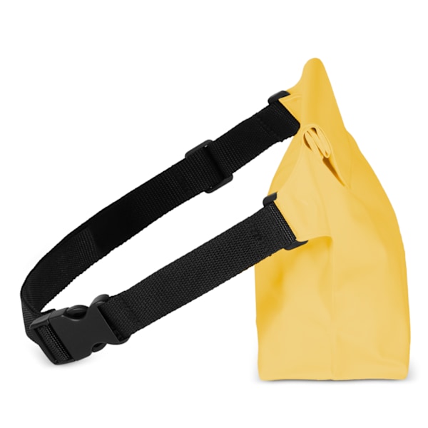 Vattentät midjeväska av PVC - Gul