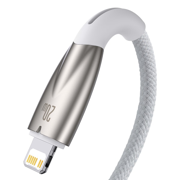 Baseus CADH000002 Lightning till USB-C PD Kabel 20W 480Mb/s 1m -